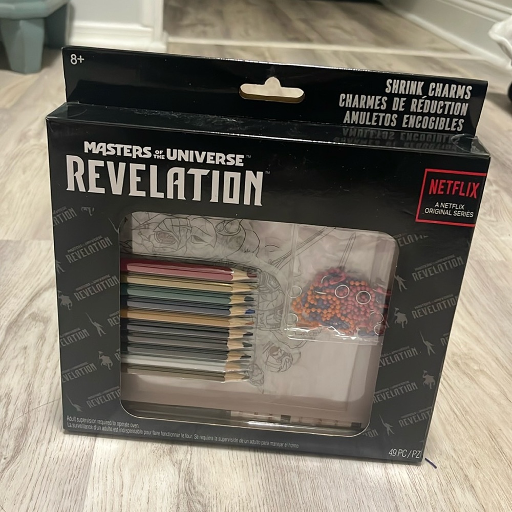 Netflix Masters Of The Universe Revelation NIB Shrink Charms 49 Pieces